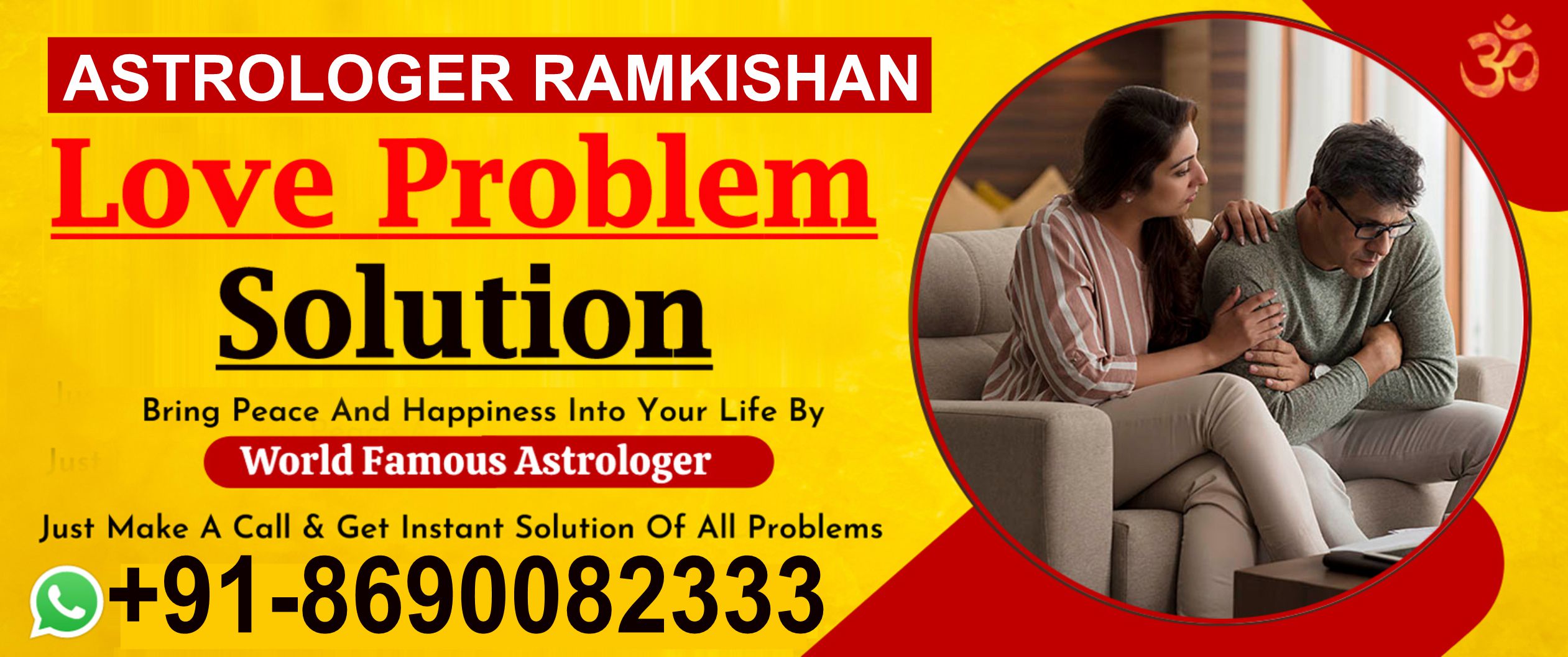 Astrologer Ramkishan  +91-8690082333